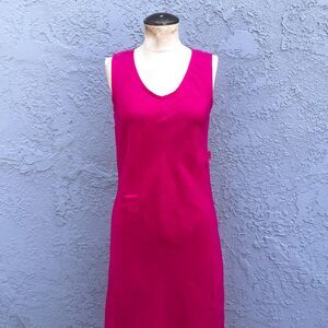 90s Linen Dress from Oilily size Small Hot pink